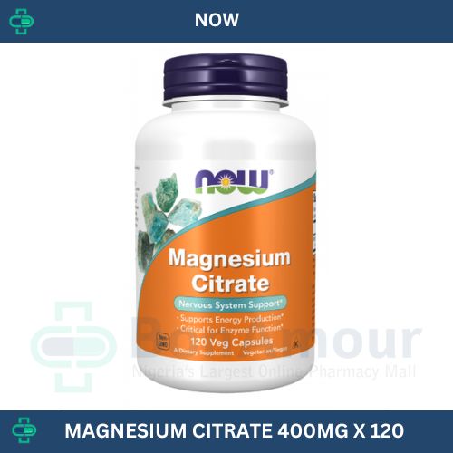 NOW MAGNESUIM CITRATE X 120 CAPSULES