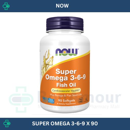 NOW SUPER OMEGA 3-6-9 X 90 SOFTGELS