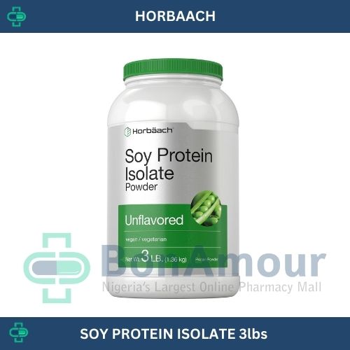 HORBAACH SOY PROTEIN ISOLATE 3LBS
