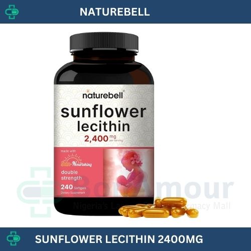 Buy NATUREBELL SUNFLOWER LECITHIN 2400MG X 240