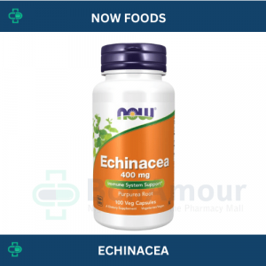 NOW FOODS ECHINACEA 400MG X 100 CAPSULES