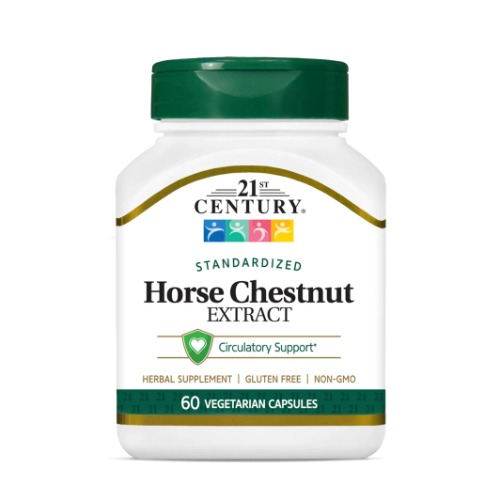 21ST CENTURY HORSE CHESTNUT EXTRACT 600MG X 60 CAPSULES