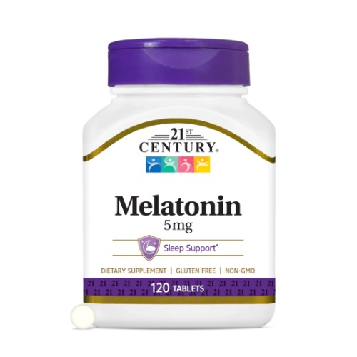 21ST CENTURY MELATONIN 5MG X 120 TABLETS