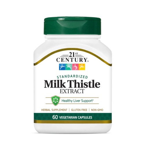 21ST CENTURY MILK THISTLE EXTRACT X 60 CAPSULES