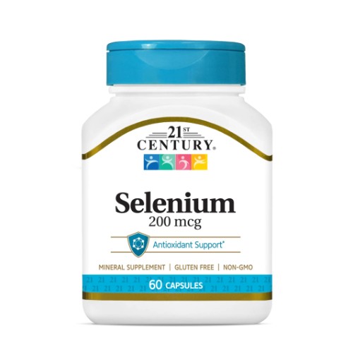 21ST CENTURY SELENIUM 200 MCG 60CAPSULES