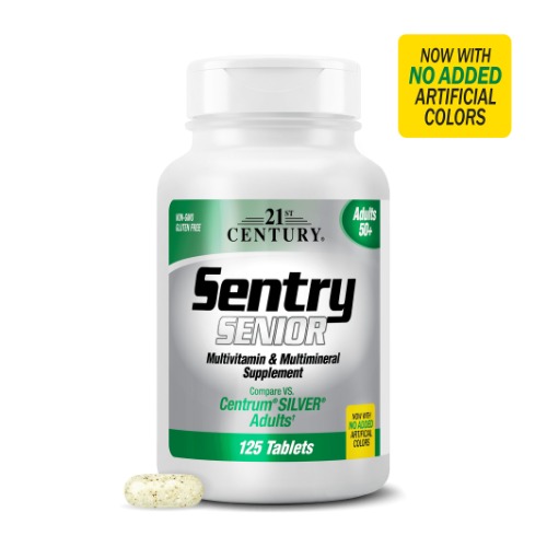 21ST CENTURY SENTRY SENIOR MULTIVITAMIN X 100 TABLETS