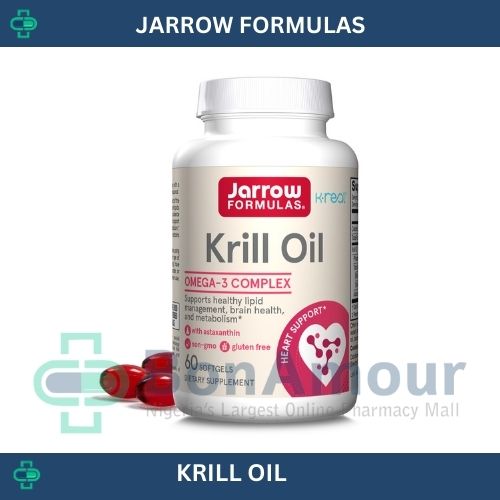 JARROW FORMULAS KRILL OIL X 60 SOFTGELS