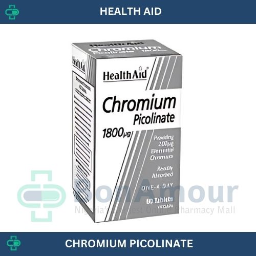 HEALTHAID CHROMIUM PICOLINATE 1800MCG X 60