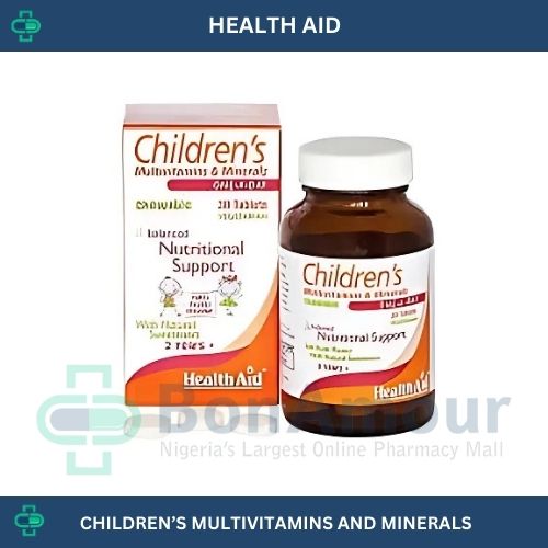 HEALTHAID CHILDRENS MULTIVITAMINS & MINERALS X 30