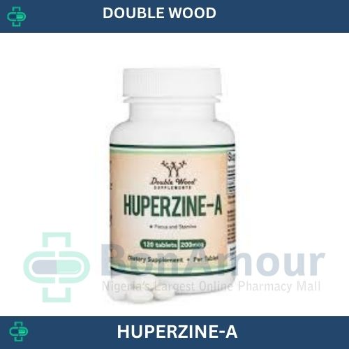 DOUBLE WOOD HUPERZINE A 200MCG , 120 TABLETS