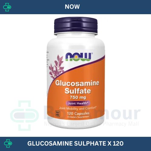 NOW GLUCOSAMINE SULPHATE 750MG X 120 CAPSULES