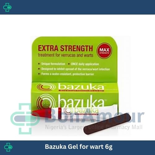 BAZUKA GEL FOR WART 6G