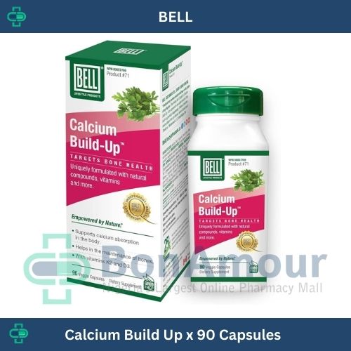 Bell Master Herbalist Calcium Build Up x 90 Capsules