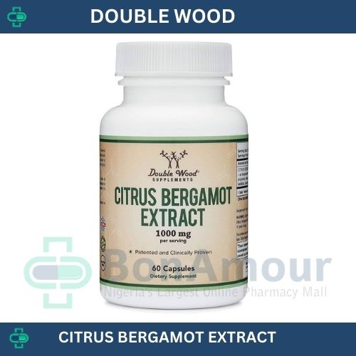 DOUBLE WOOD CITRUS BERGAMOT 1,000MG X 60 CAPS
