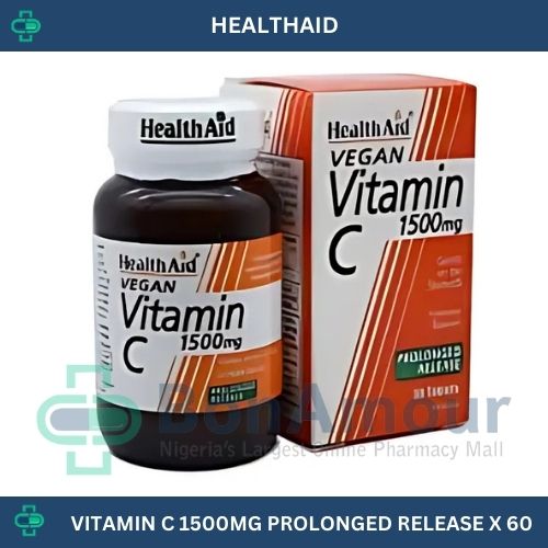 HEALTHAID VITAMIN C 1500MG PROLONGED RELEASE X 60