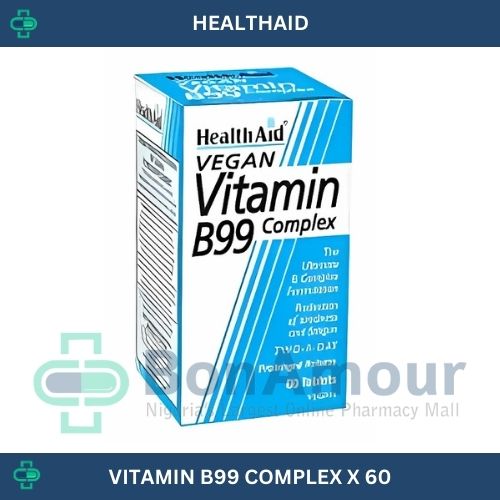 HEALTHAID VITAMIN B99 COMPLEX X 60