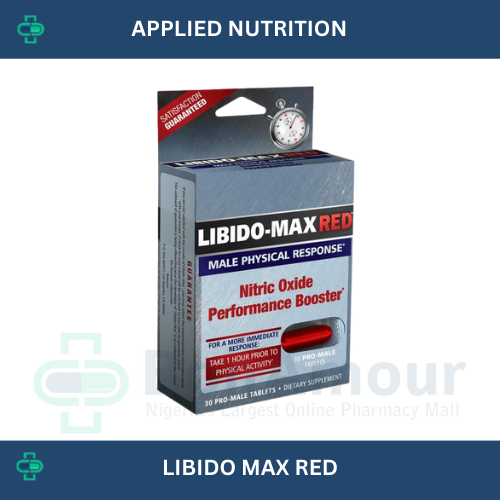APPLIED NUTRITION LIBIDO MAX RED PERFORMANCE BOOST