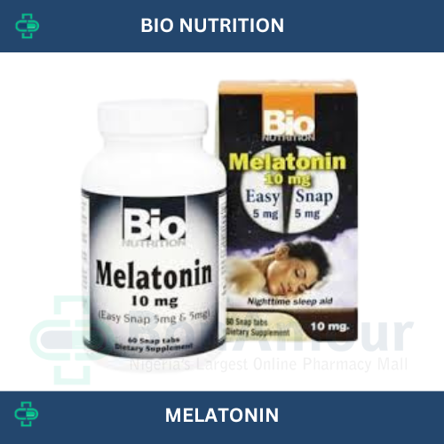 BIONUTRITION MELATONIN 10MG X 60 TABLETS