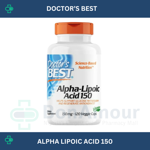 DOCTORS BEST BENFOTIAMINE 150MG X 120 CAPSULES