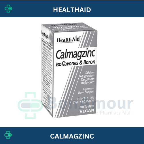 HEALTHAID CALMAGZINC WITH BORON X 90 TABLETS