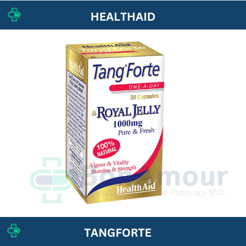 HEALTHAID TANGEFORTE ROYAL JELLY 1000MG X 30 CAPSULES