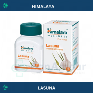 HIMALAYA LASUNA CHOLESTEROL SUPPORT X 60 TABLETS