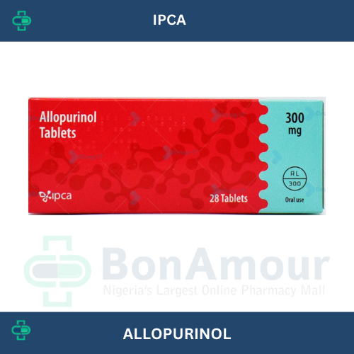 IPCA ALLOPURINOL 100MG x 28 TABS