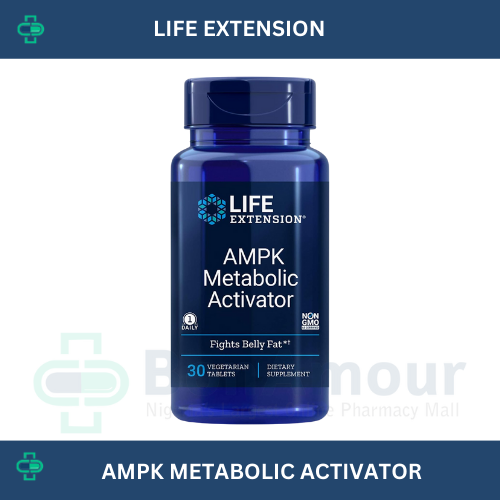 LIFE EXTENSION AMPK METABOLIC ACTIVATOR X 30 TABLETS