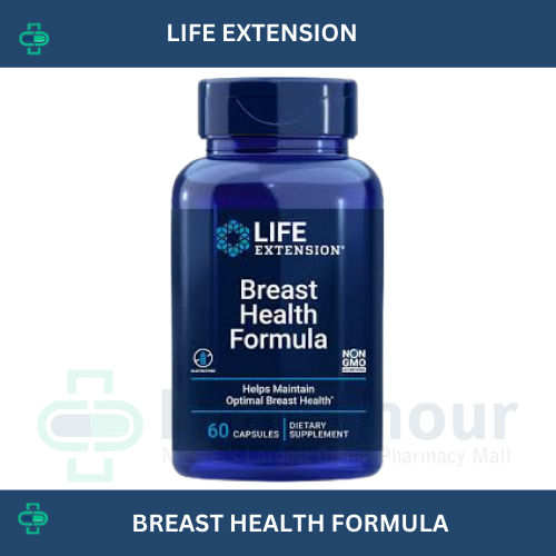 LIFE EXTENSION BREAST HEALTH FORMULA X 60CAPSULES