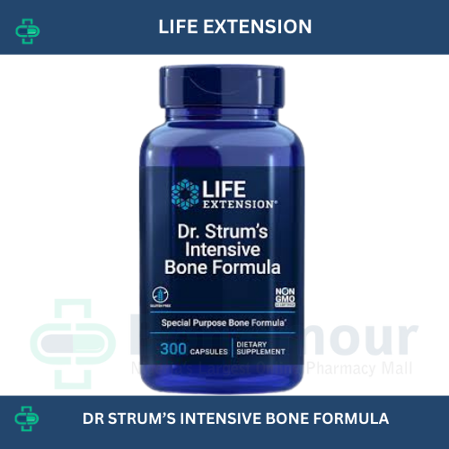 LIFE EXTENSION DR STRUMS INTENSIVE BONE FORMULA X 3