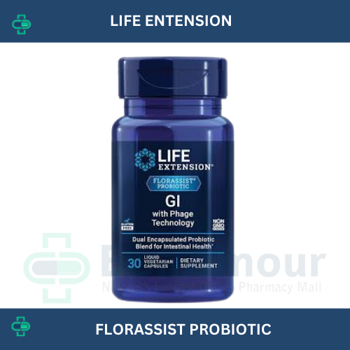 LIFE EXTENSION FLORASSIST GI X 30 CAPSULES