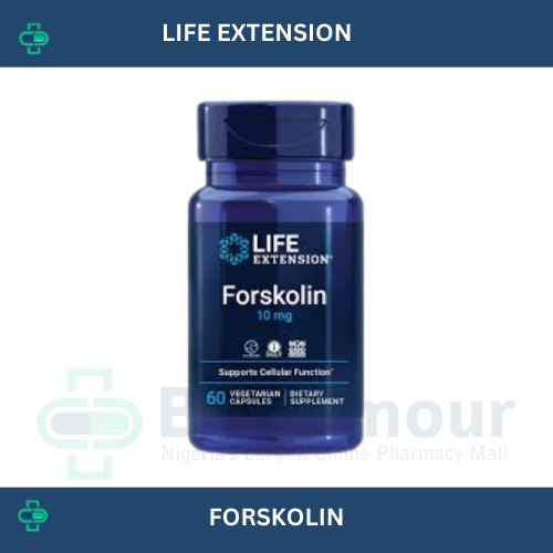 LIFE EXTENSION FORSKOLIN 10 MG X 60 CAPSULES