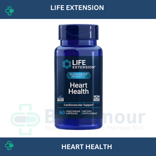 LIFE EXTENSION HEART HEALTH X 60 CAPSULES