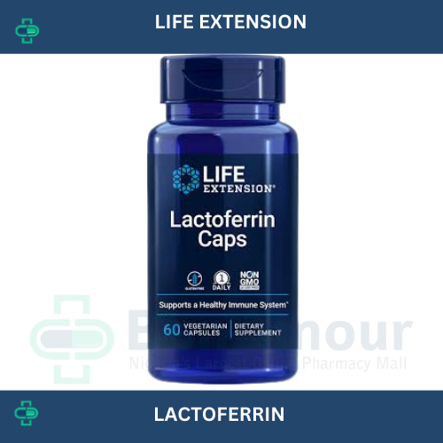 LIFE EXTENSION LACTOFERIN X 60 CAPSULES