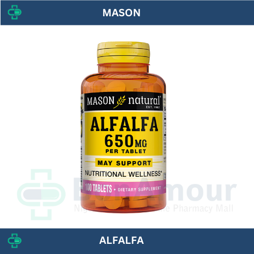 MASON ALFALFA 650MG X 100 TABLETS