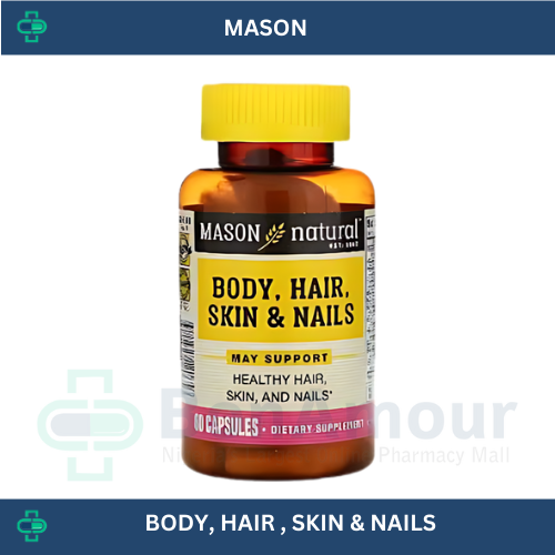 MASON BODY, HAIR, SKIN & NAILS X 60 CAPSULES