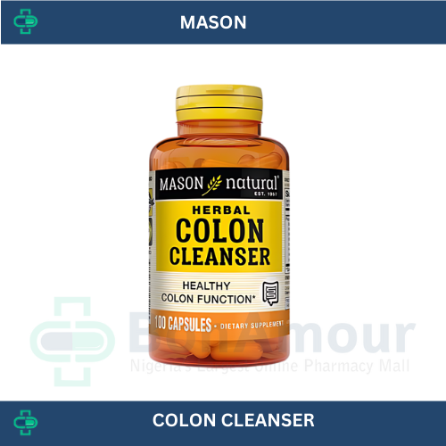 MASON COLON HERBAL CLEANSER X 100 CAPSULES
