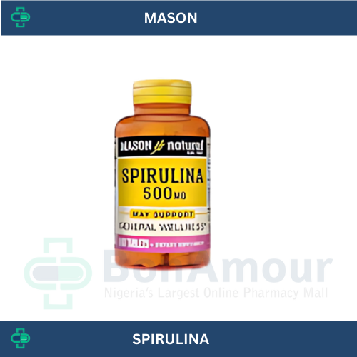 MASON SPIRULINA 500MG X 100 TABLETS