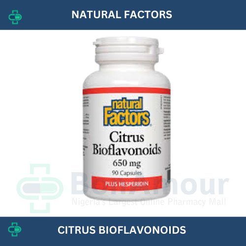 NATURAL FACTORS CITRUS BIOFLAVONOIDS 650MG X 90 CA