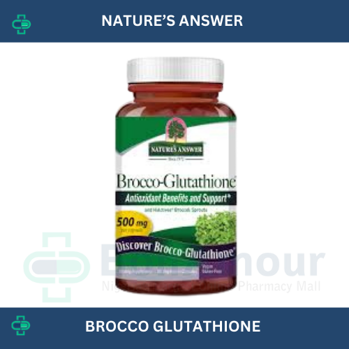 NATURES ANSWER BROCCO-GLUTATHIONE WITH SETRIA 500M