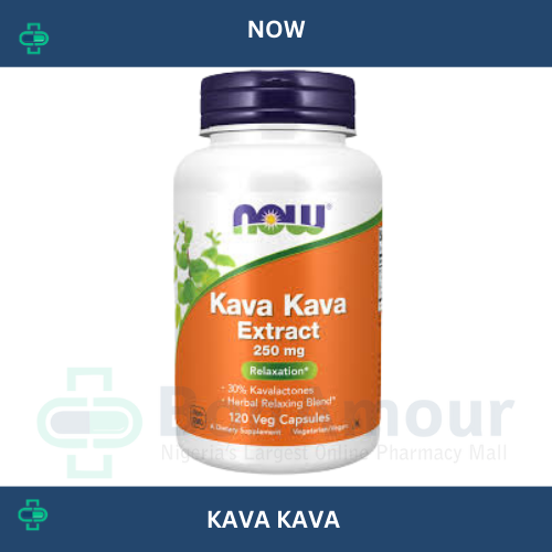 Buy Now Kava Kava Extract 250mg x 120 Capsules online in Nigeria