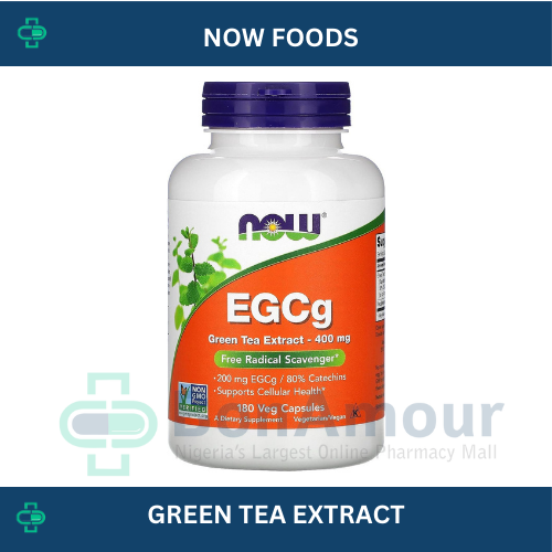 NOWFOODS GREEN TEA EXTRACT EGCG X 180 CAPSULES