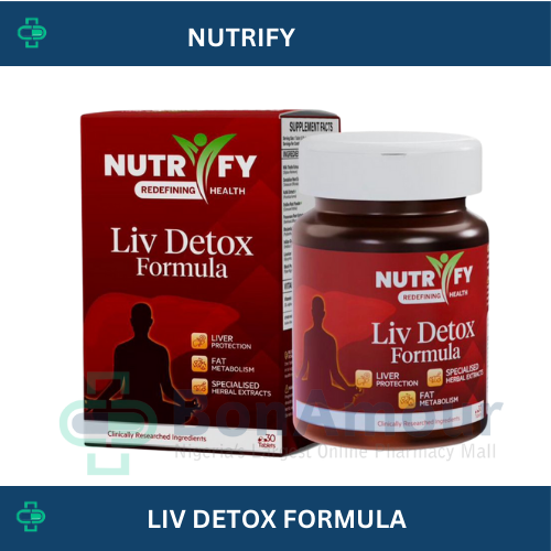 NUTRIFY LIV DETOX FORMULA X 30 TABLETS