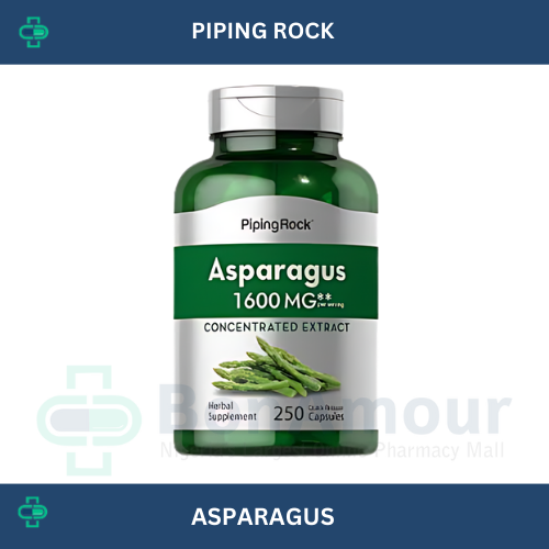 PIPINGROCK ASPARAGUS 600MG X 100 CAPSULES