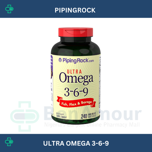 PIPINGROCK OMEGA 3-6-9 X 240 SOFTGELS
