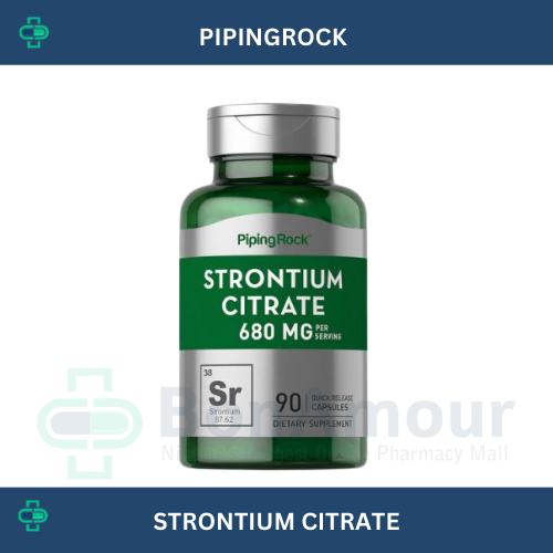 PIPINGROCK STRONTIUM CITRATE 340MG X 90 CAPSULES