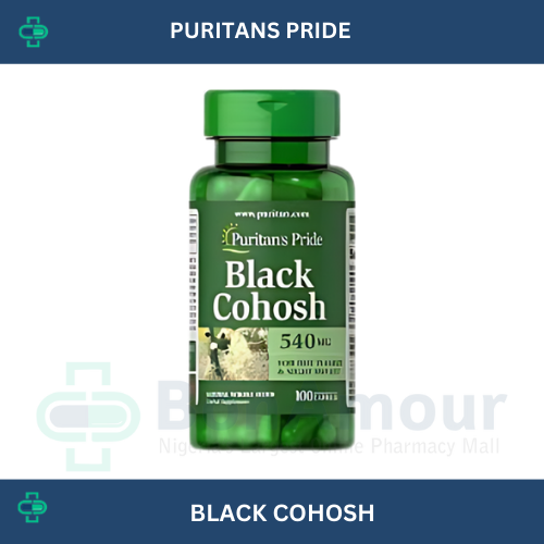 PURITANS PRIDE BLACK COHOSH 540MG – 100 CAPSULES