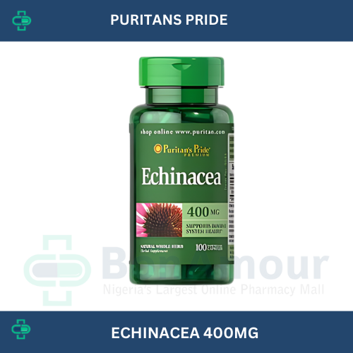 PURITANS PRIDE ECHINACEA 400MG X 200CAPSULES
