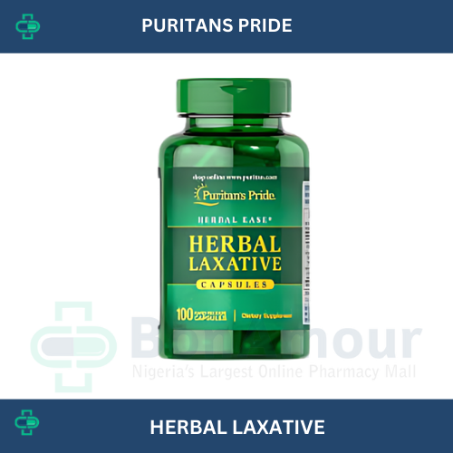 PURITANS PRIDE HERBAL LAXATIVE X 100 CAPSULES