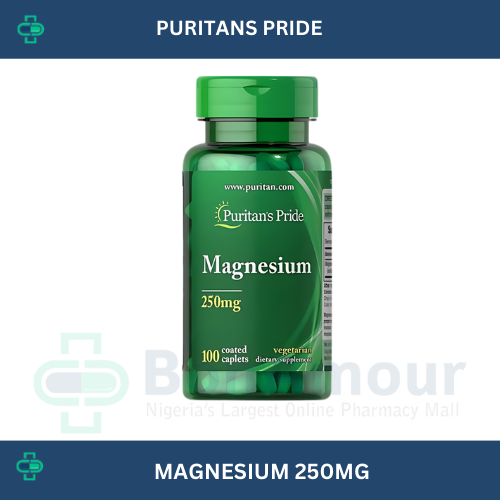 PURITANS PRIDE MAGNESIUM OXIDE 250MG X 100 CAPLETS